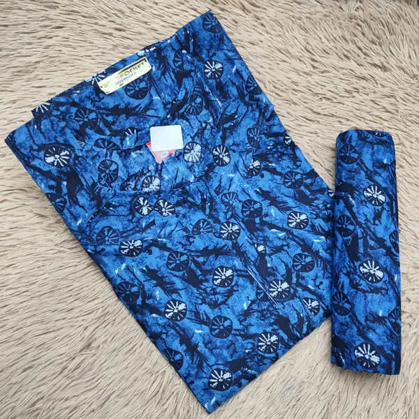 Pure Cotton Shawl Nighty| NT2834
